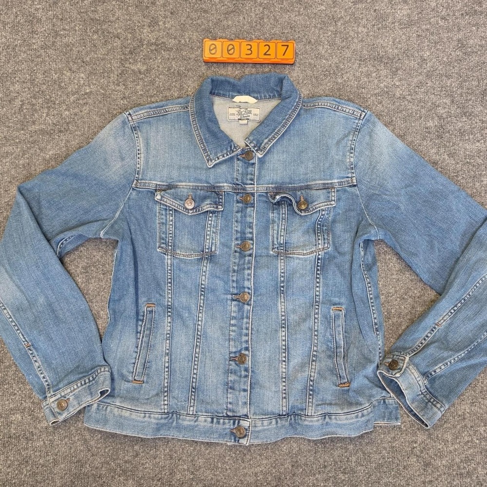 Fat Face blue denim jacket size 12.